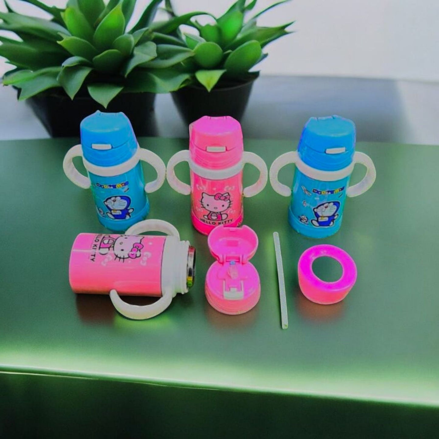 Cartoon Print Kids Sipper Bottle 260ml