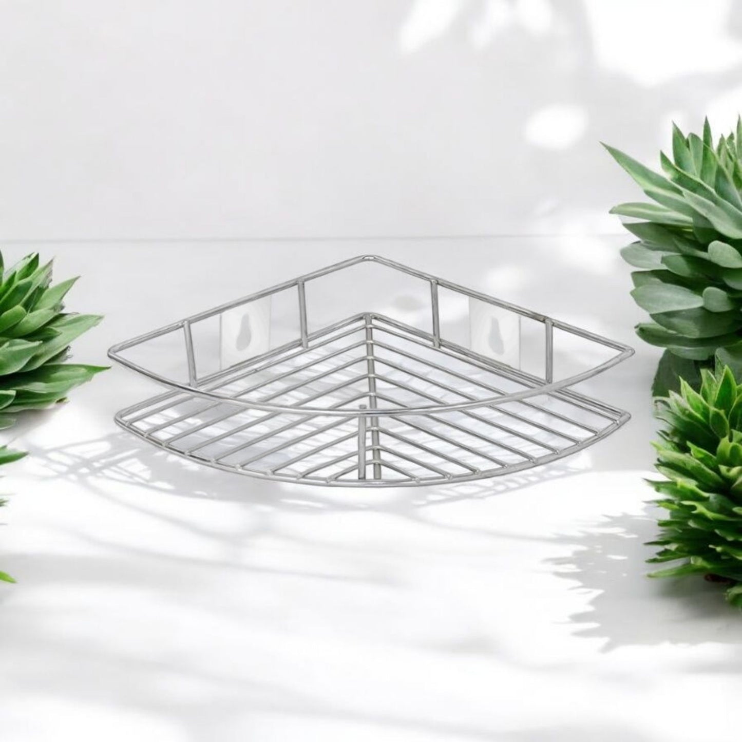 Stainless Steel Corner Storage Rack