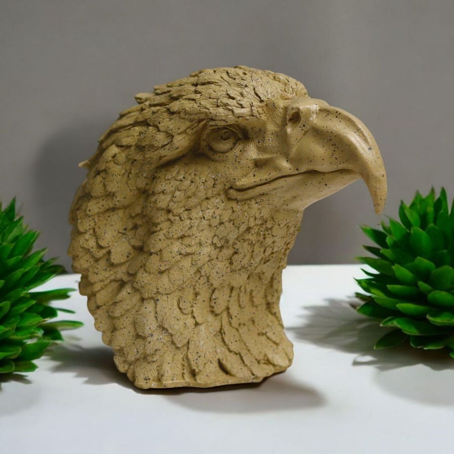 Majestic Eagle Head Decorative Sculpture