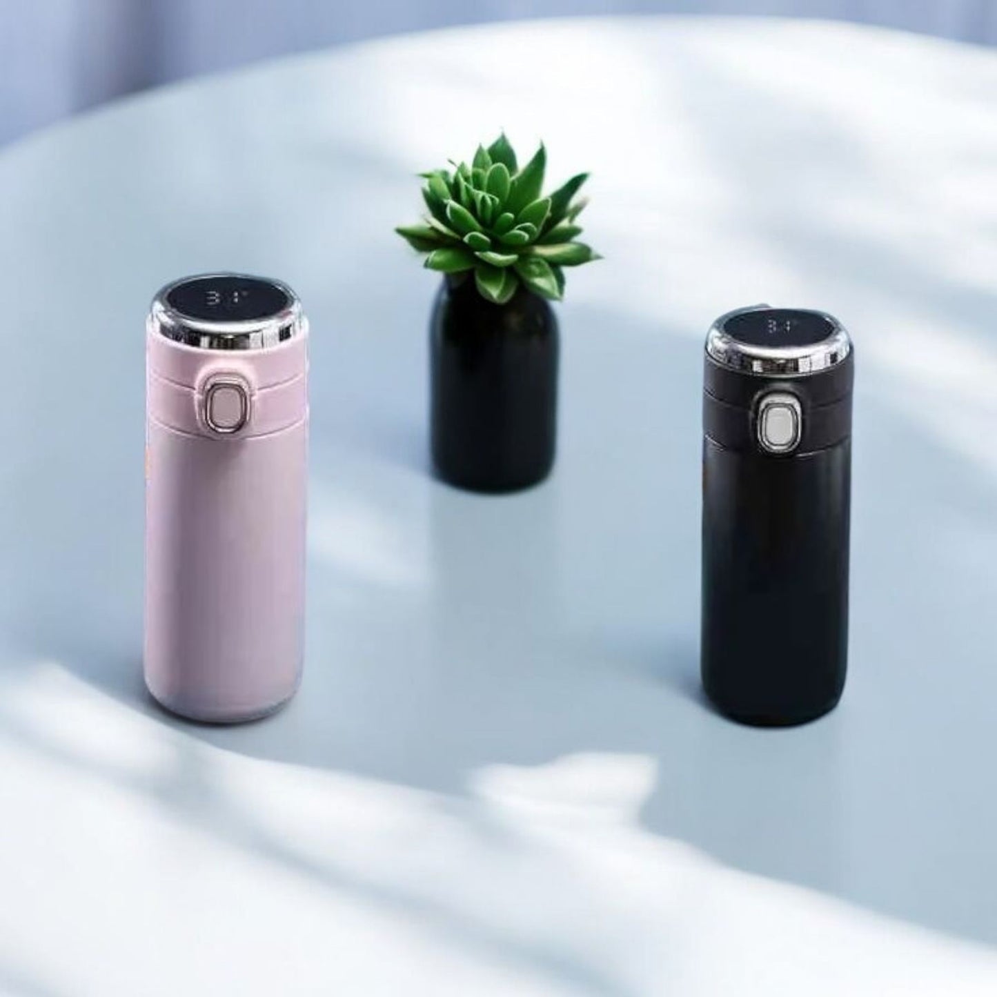 Smart Temperature Display Thermos Bottle 420ml