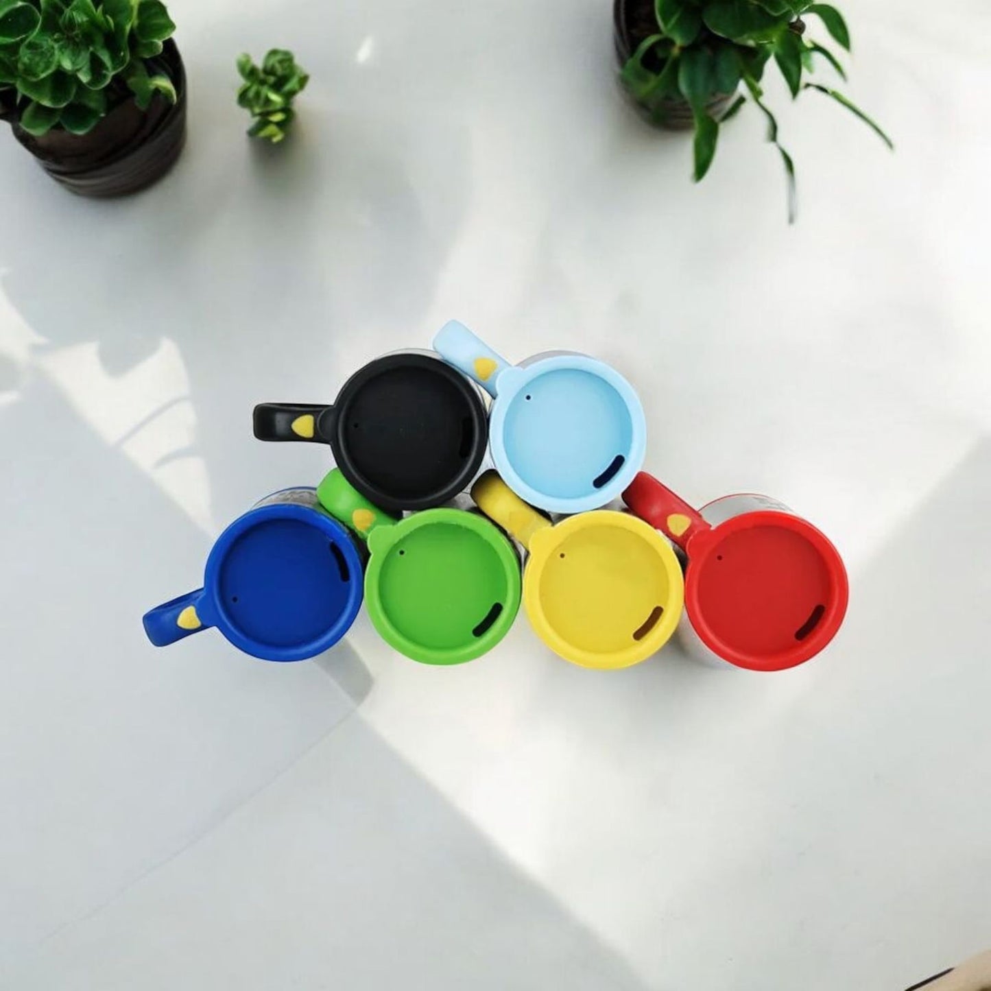Electric Stainless Steel Stirring Mug