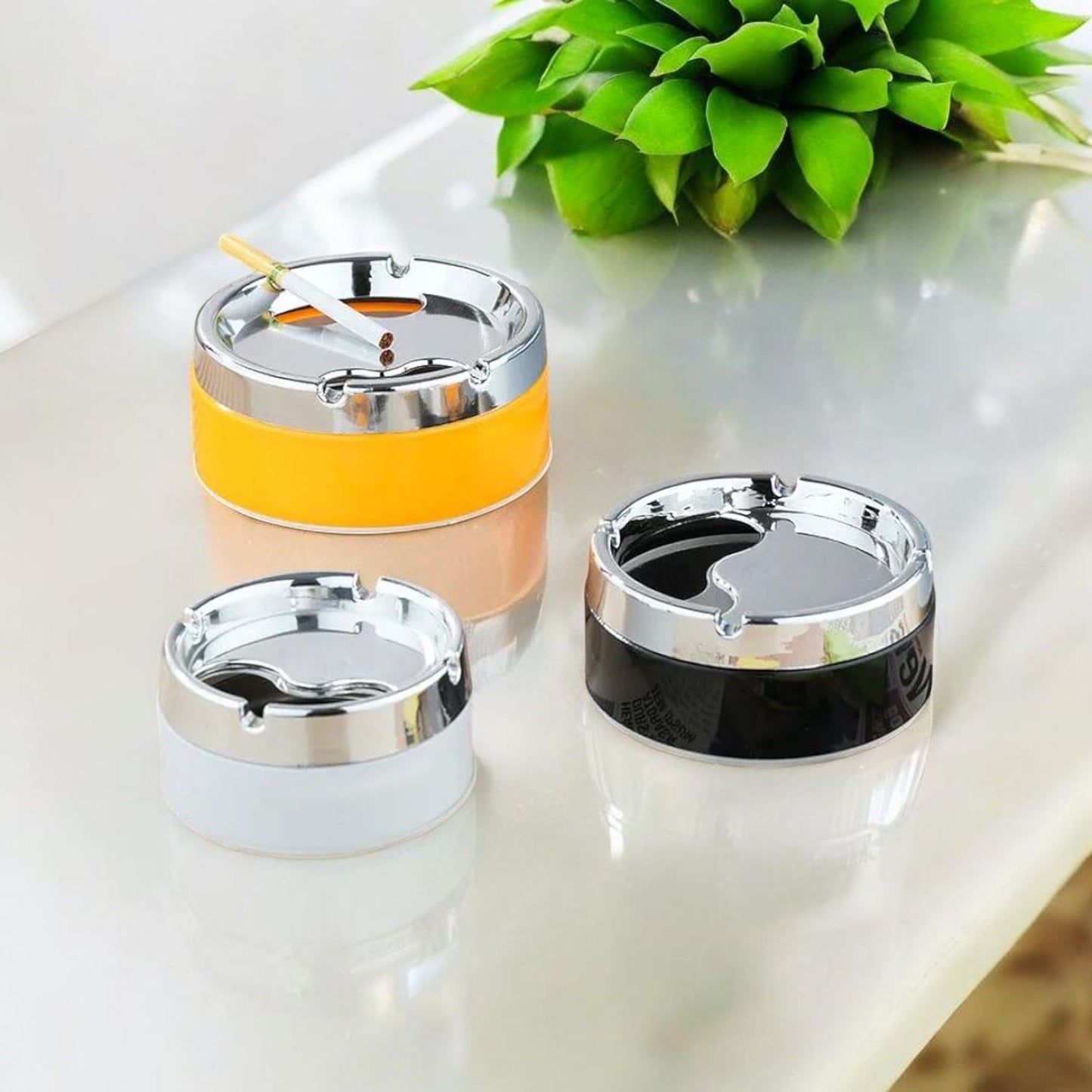 Revolving Ashtrays