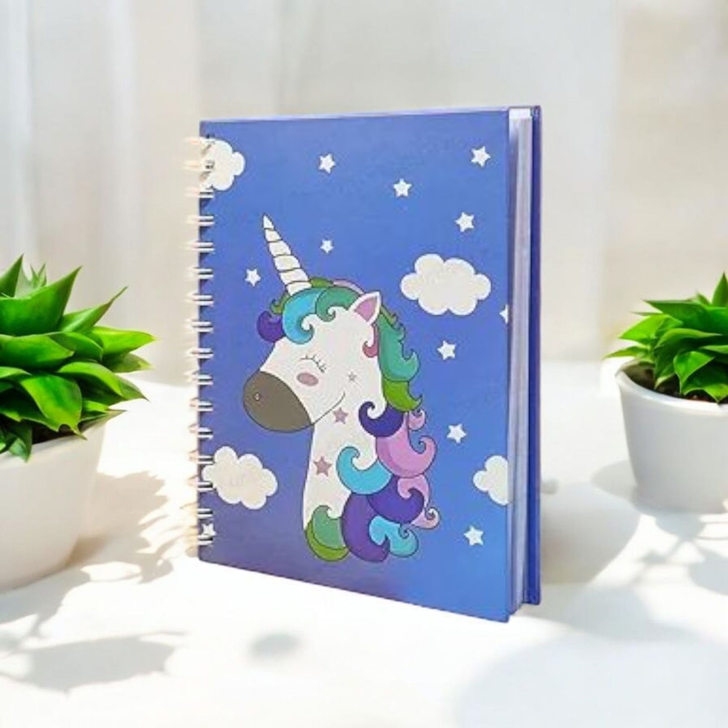 Adorable Unicorn Spiral Notebook