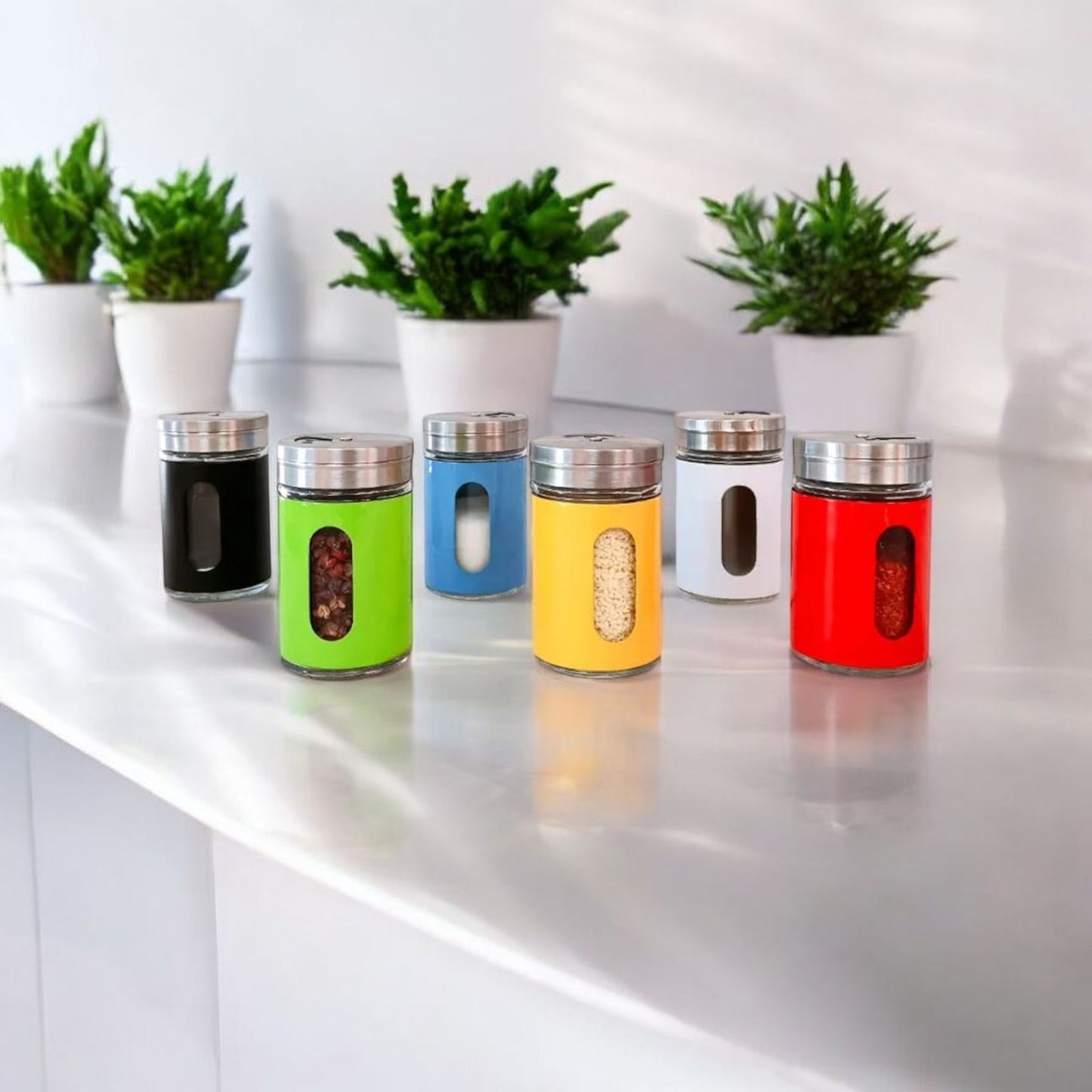 Glass Spice Jar