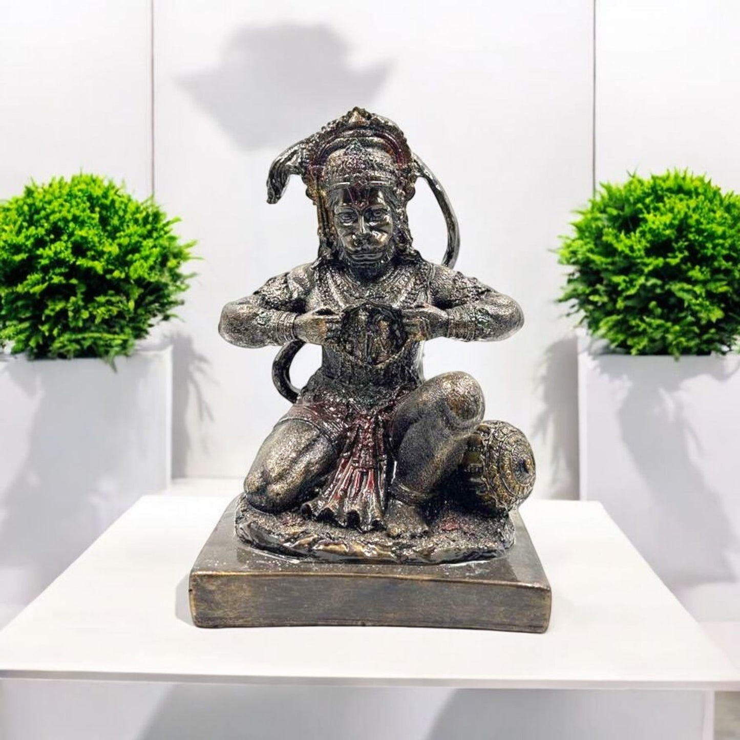 Hanuman Idol Opening Chest Statue