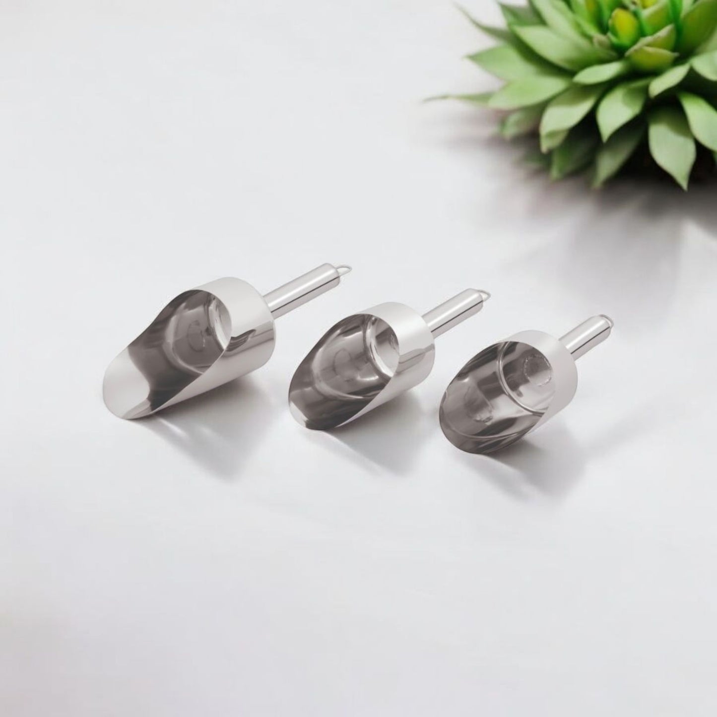 Stainless Steel Multipurpose Kitchen Scoop