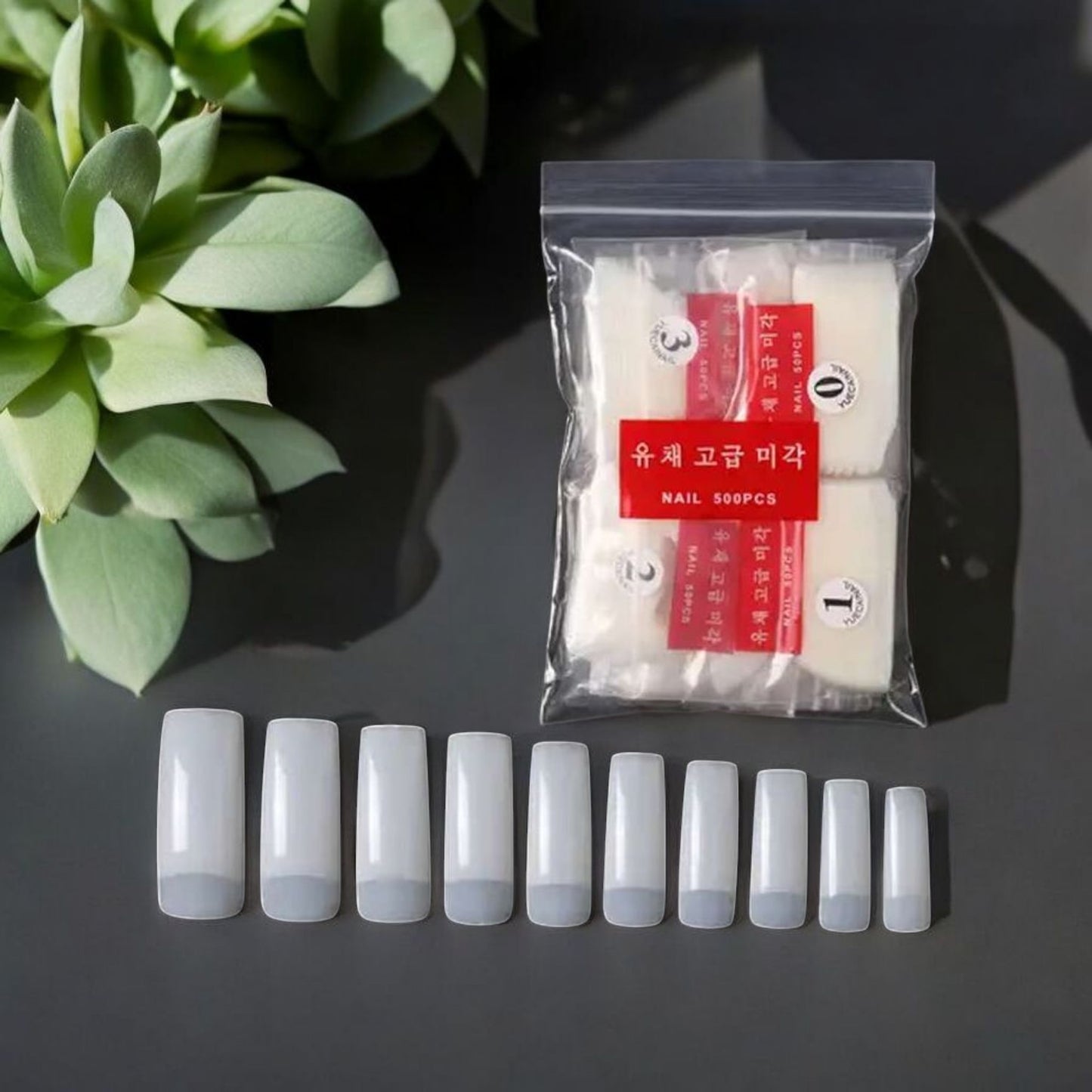 Full Cover Artificial Nail Tips Set