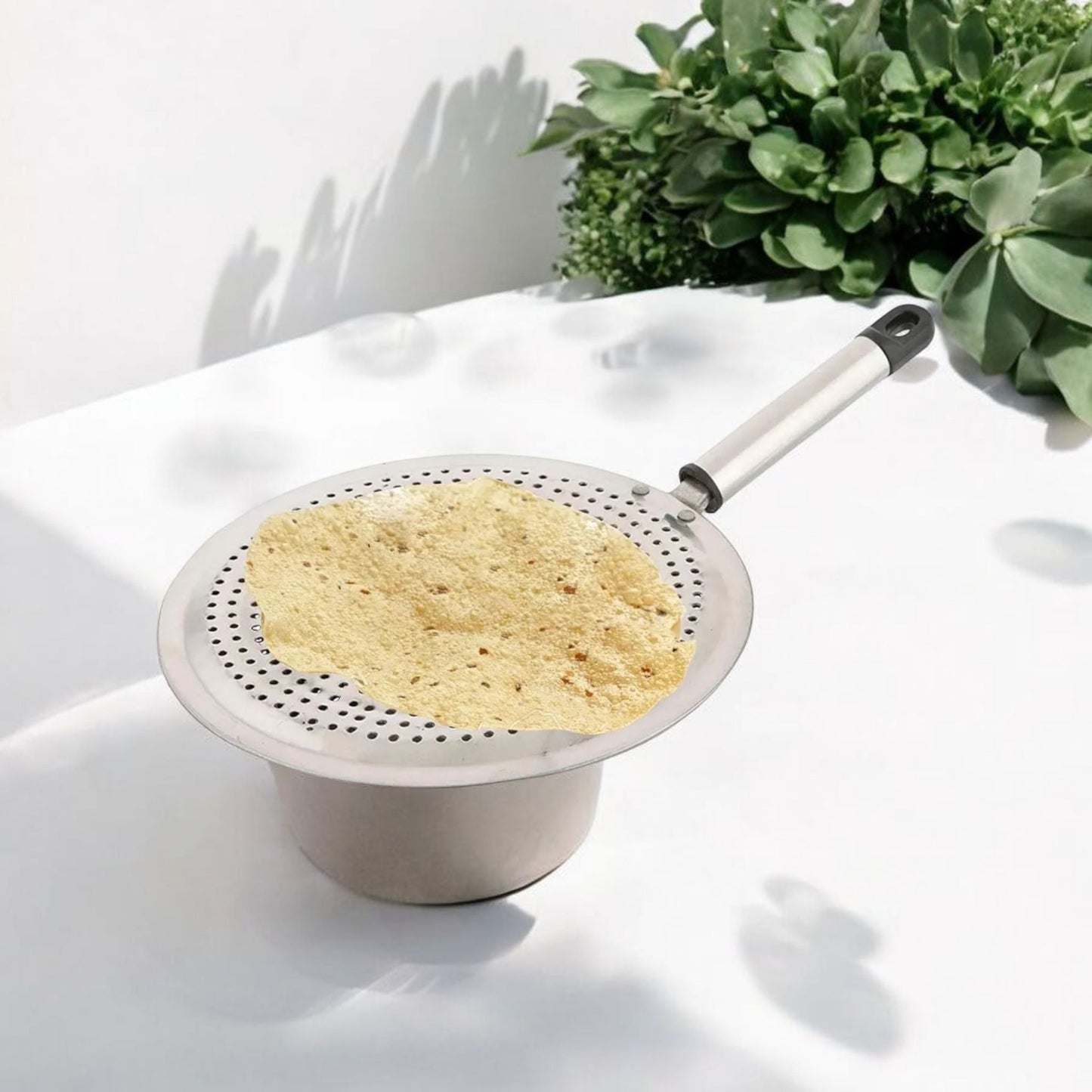 Stainless Steel Roaster with Handle