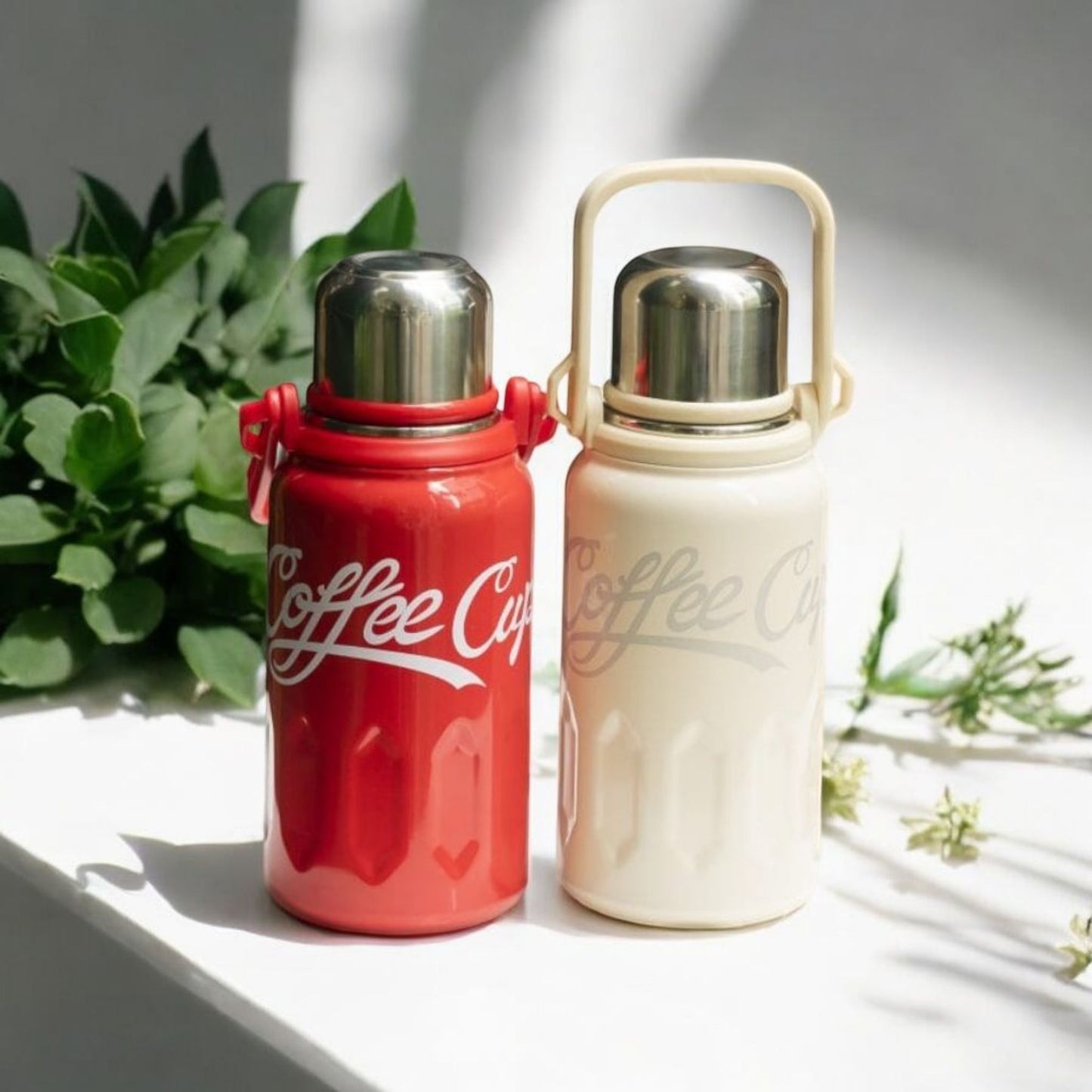 Water Bottle with Handle Lid 800ml