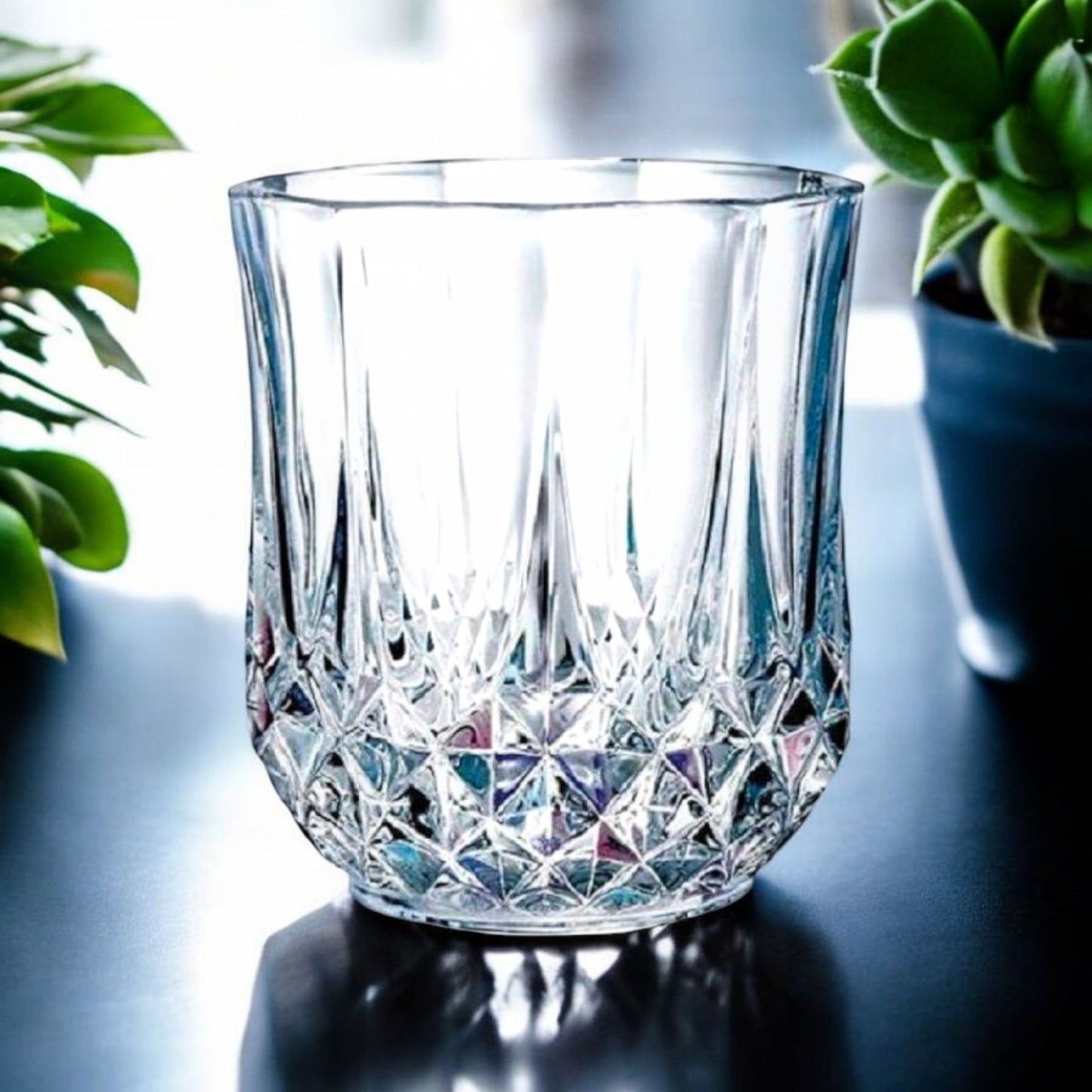 Crystal Cut Glass Tumbler