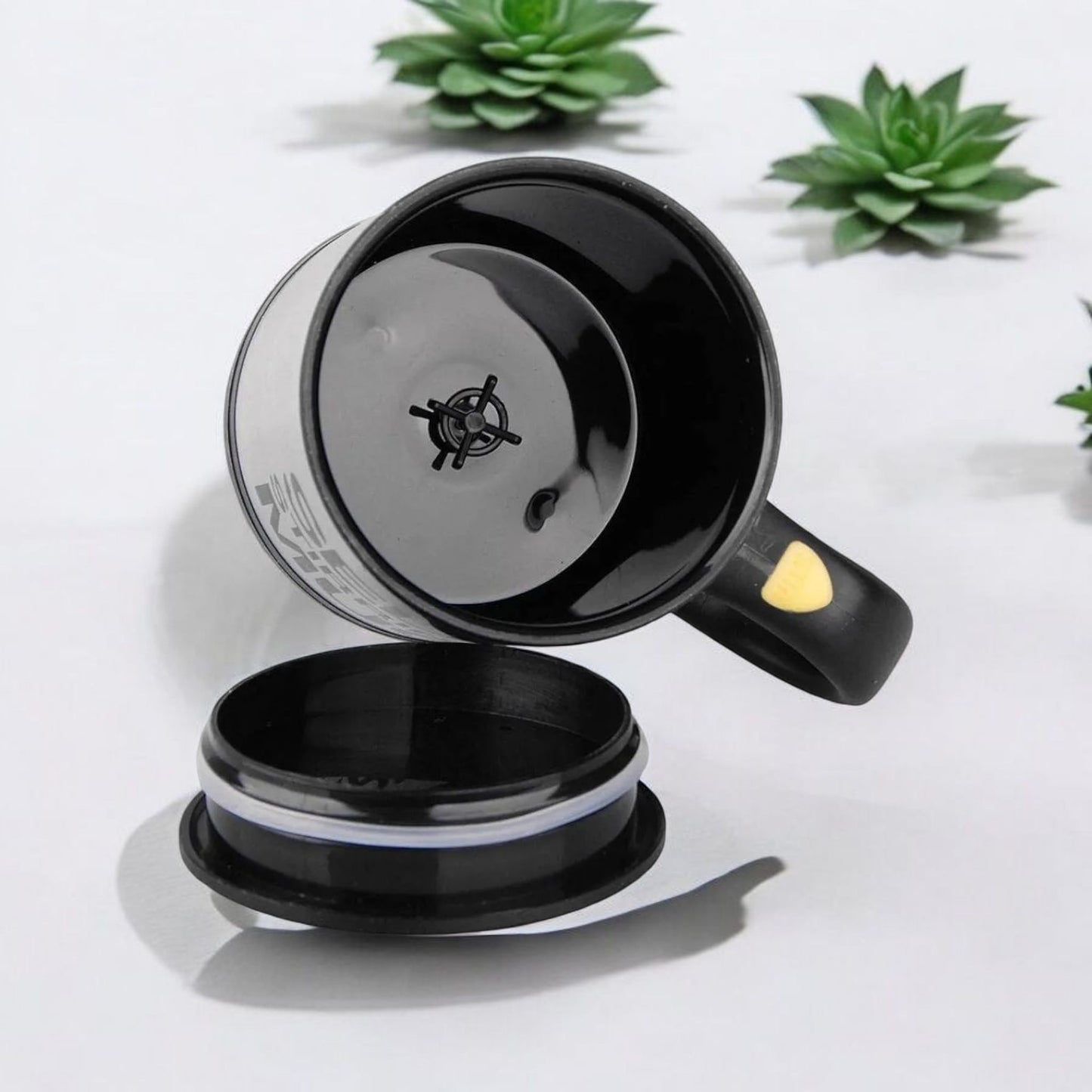 Electric Stainless Steel Stirring Mug