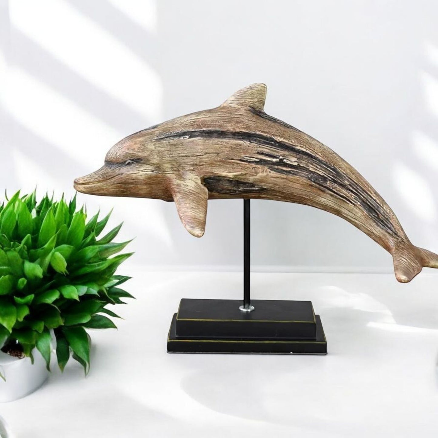 Dolphin Figurine Decorative Accent