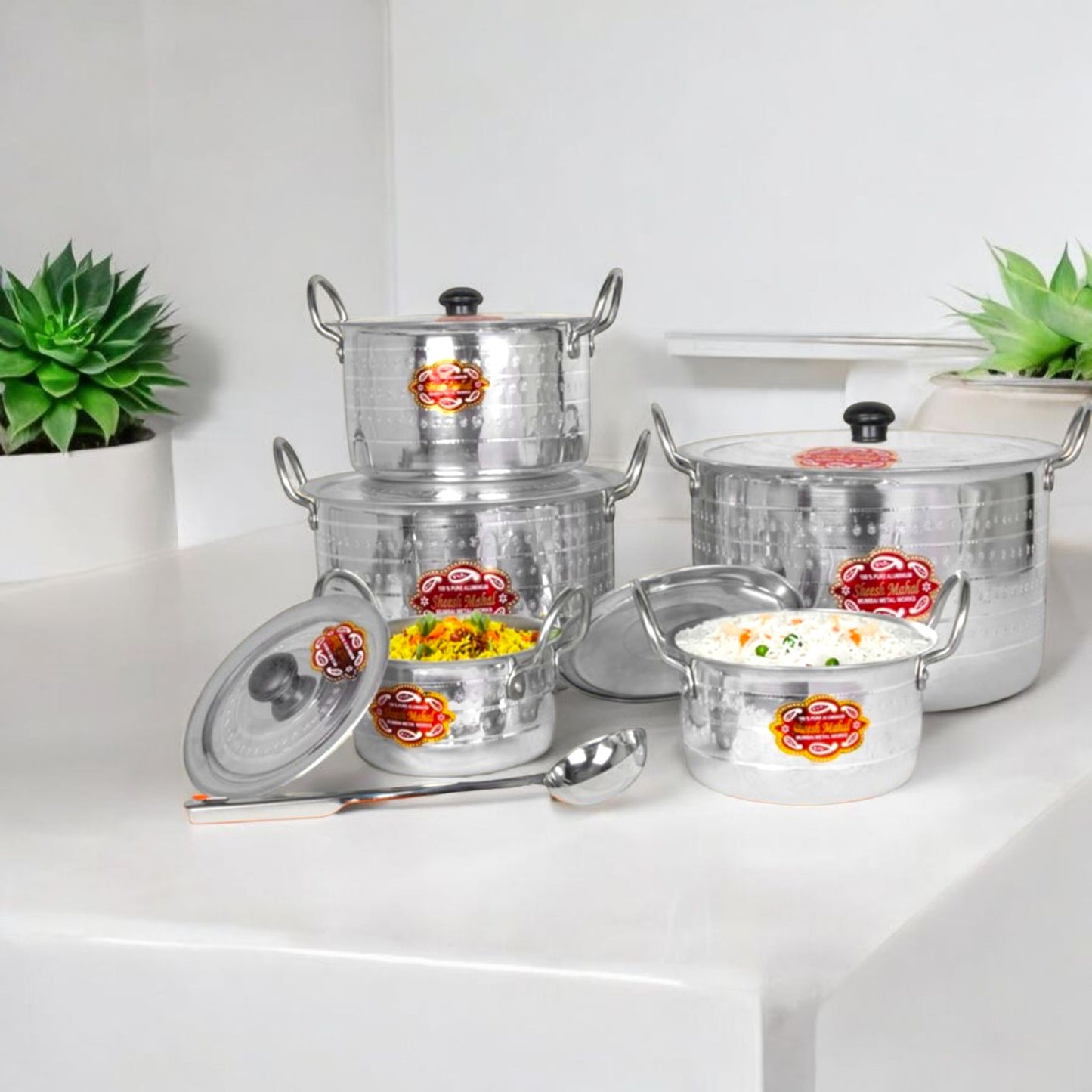 Stainless Steel Storage Containers Set