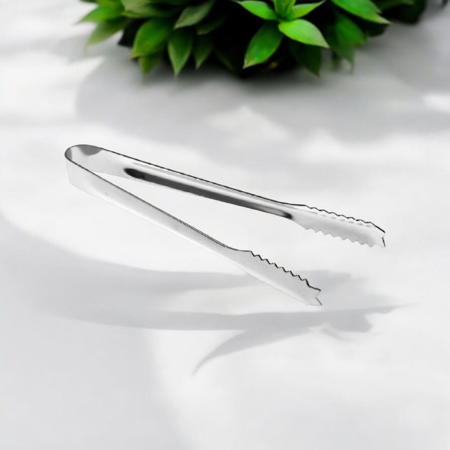 Stainless Steel Serrated Serving Tong