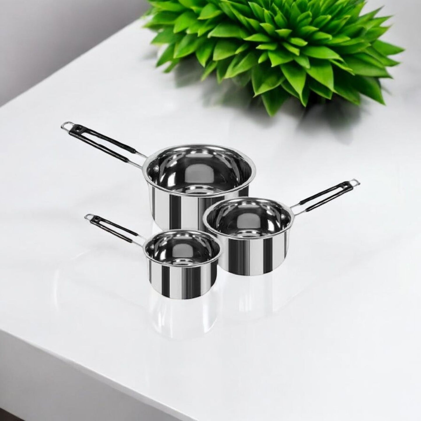 Stainless Steel Saucepan with Handle