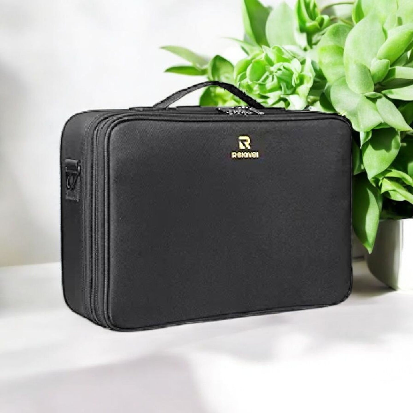 Spacious Adjustable Makeup Storage Bag