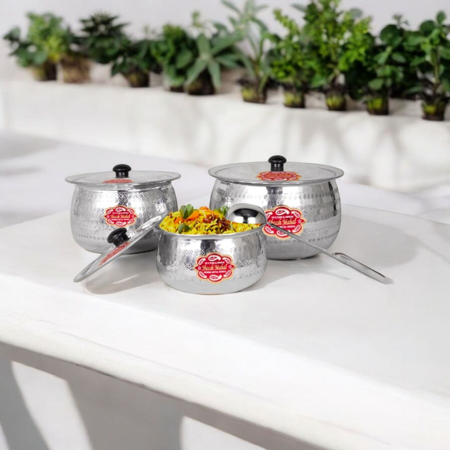 Stainless Steel Cooking Pot Set