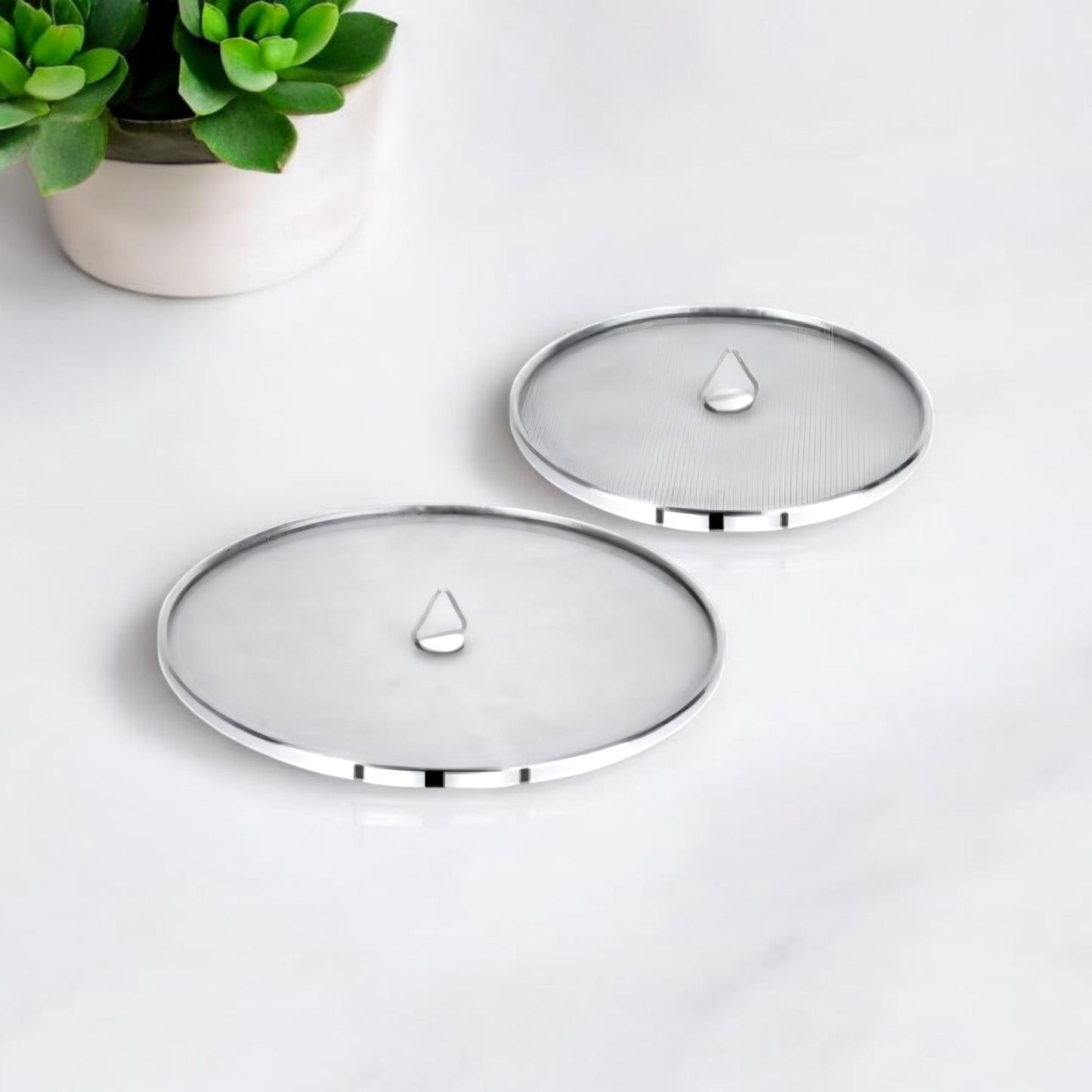 Stainless Steel Multi-Mesh Flour Sieve Set