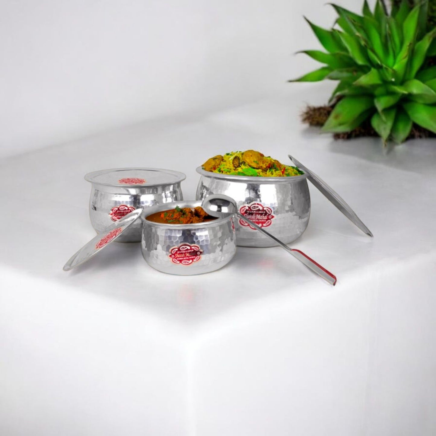 Stainless Steel Cooking Pot Set