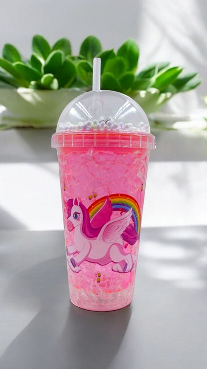 Tumbler with Straw and Lid