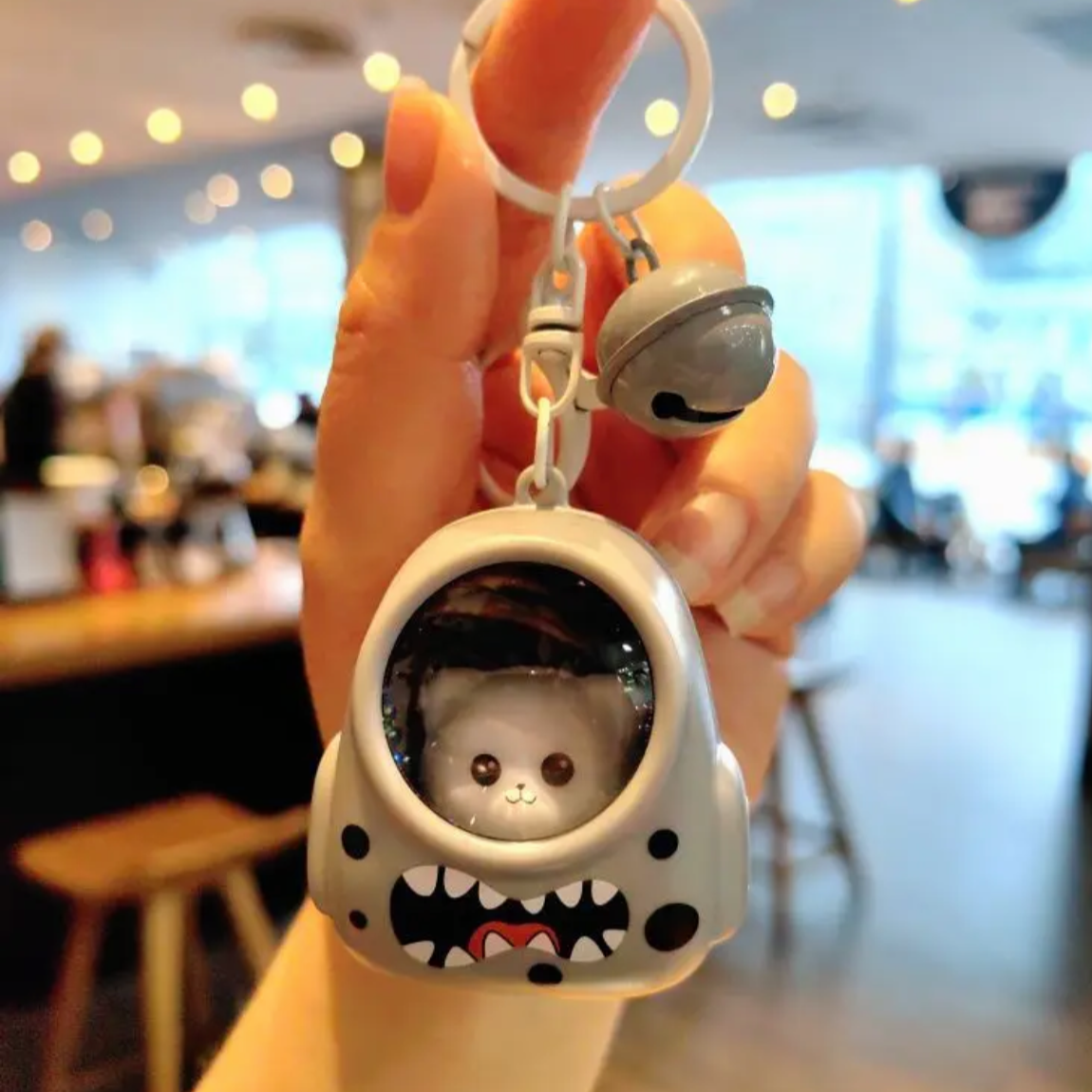 Kitten Keychain with Light