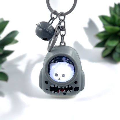 Kitten Keychain with Light