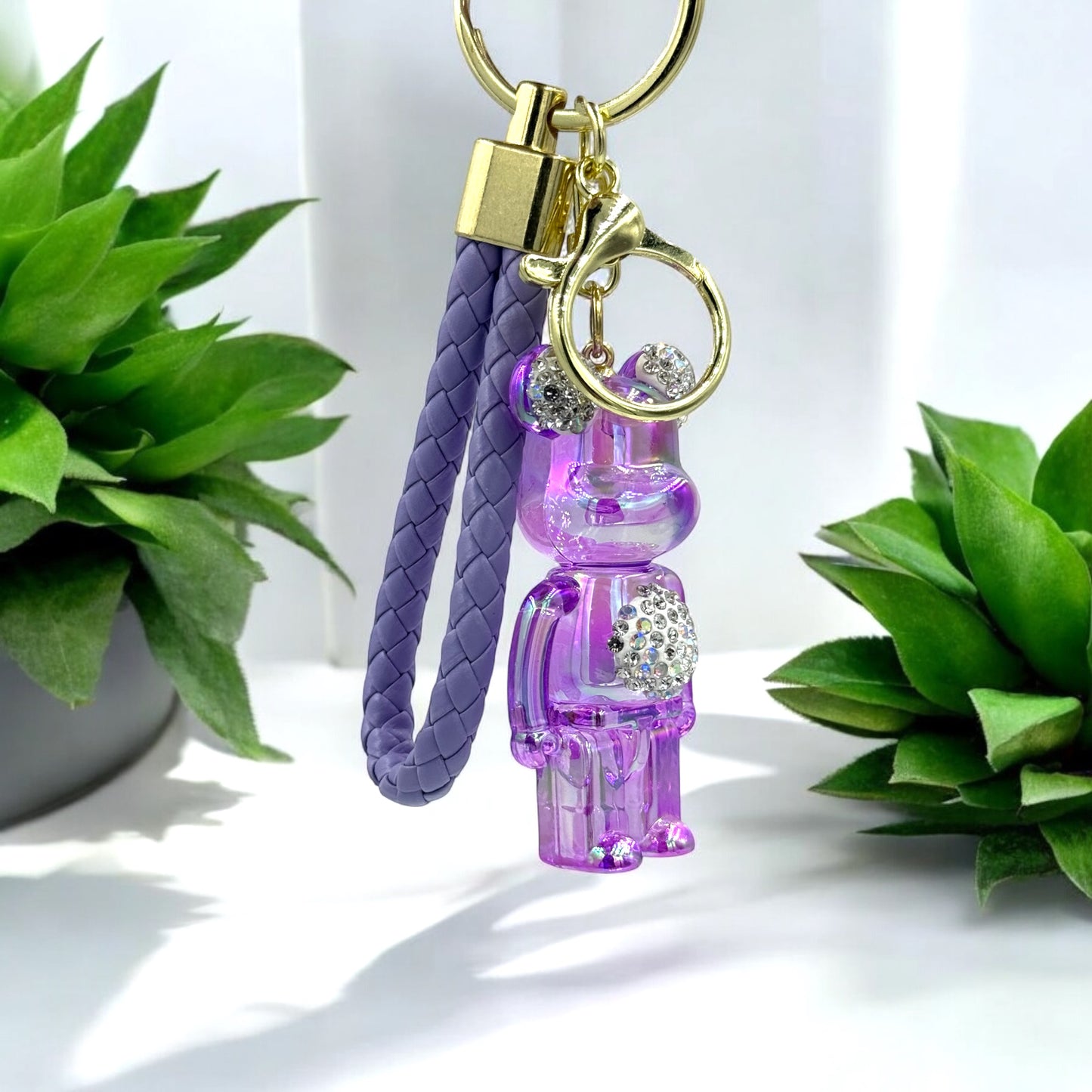 Luxury Teddy Keychain