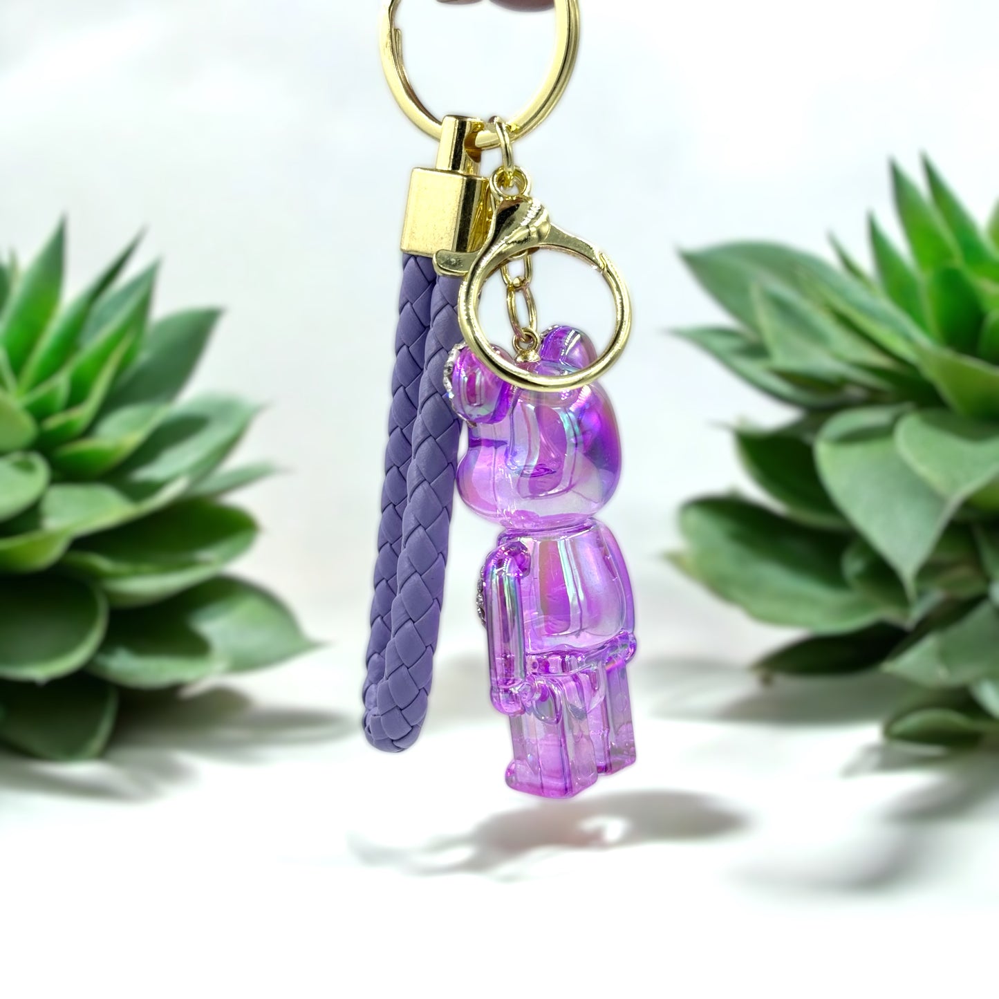 Luxury Teddy Keychain