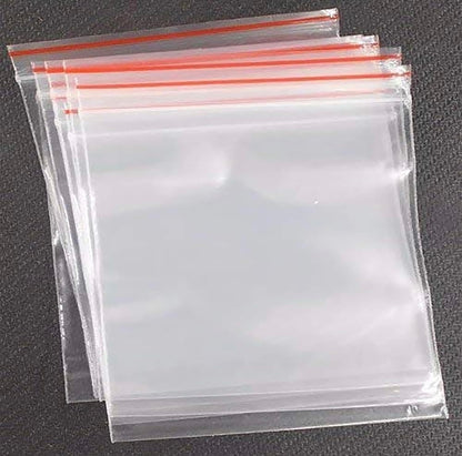 Clear Reusable Ziplock Plastic Pouch