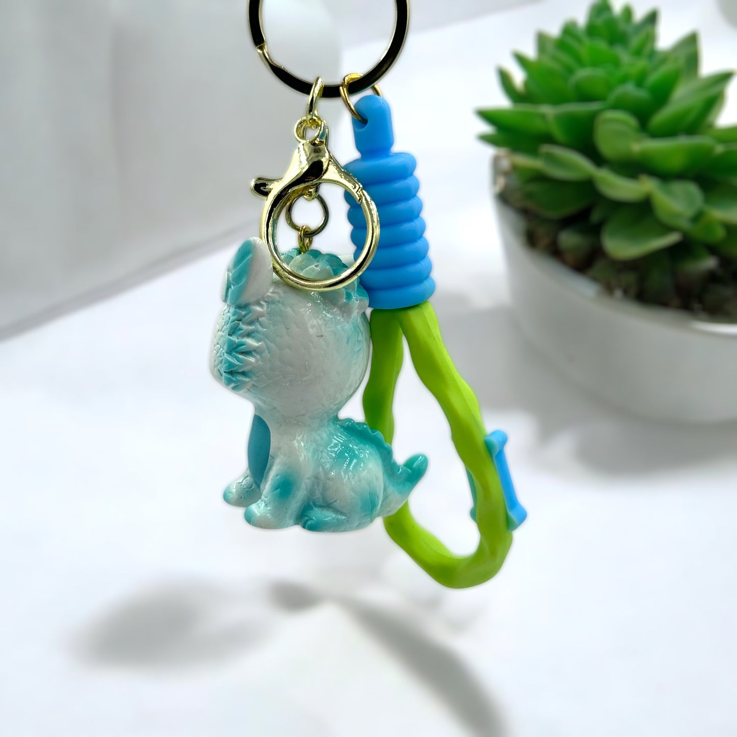 Cute Dragon Keychain