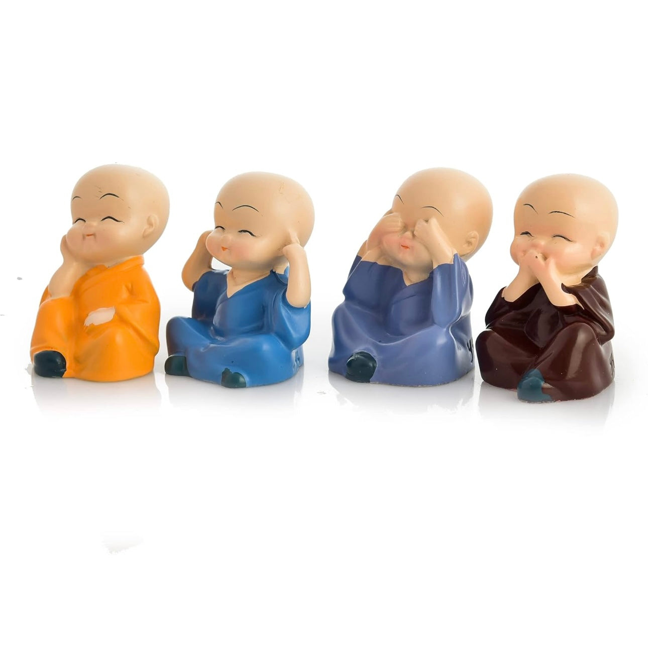 Buddha Monk Set of 4