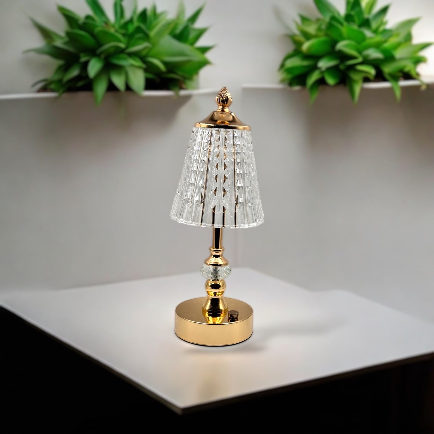 Modern Art Crystal Lamp