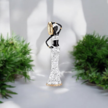 Beautiful Black Girl Showpiece
