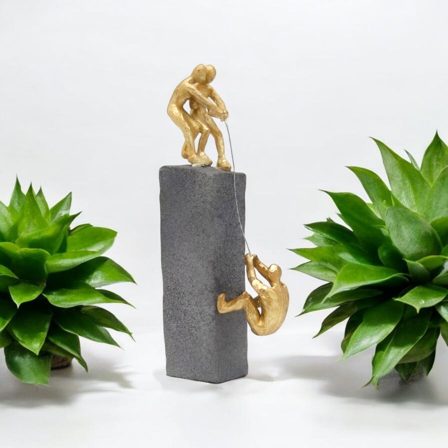 Unique Climbing Figures Decorative Sculpture
