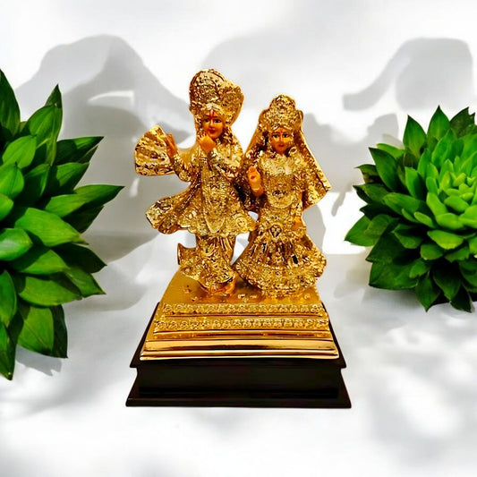 Exquisite Radha Krishna Decorative Figurine