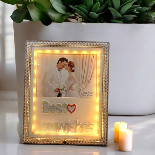 LED Wedding Photo Frame