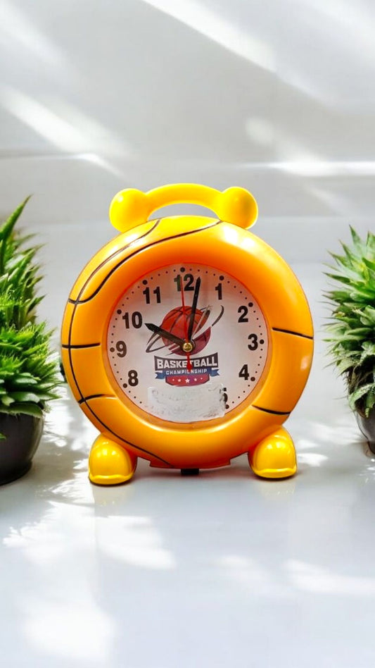 Basketball-Themed Alarm Clock for Kids and Sports Lovers