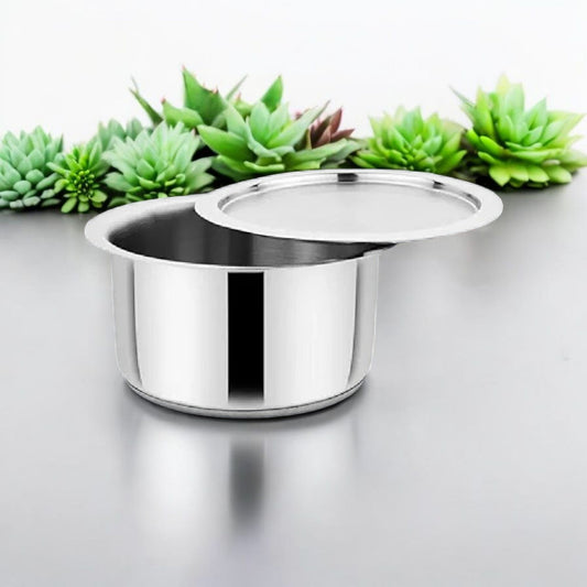Stainless Steel Storage Bowl with Lid