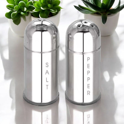 Stainless Steel Salt & Pepper Shaker Set