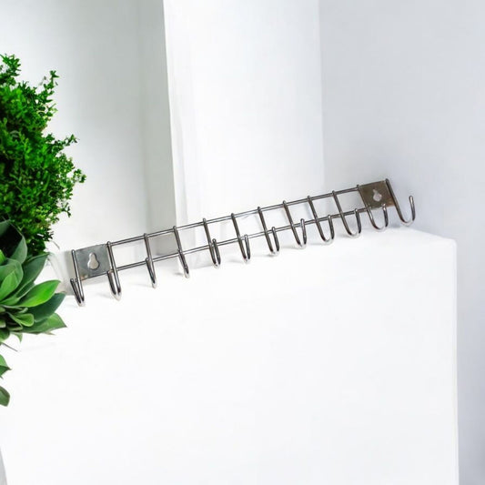 Wall-Mount Multi-Hook Rack