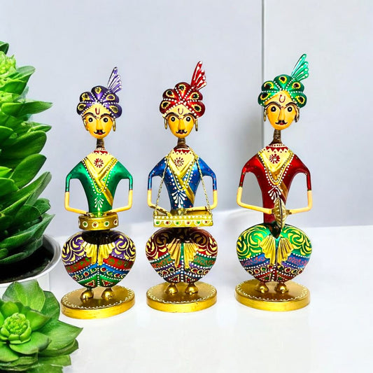 Colorful Musician Figurine Set
