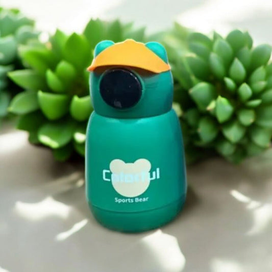Cute Bear-Shaped Kids Water Bottle 450ml
