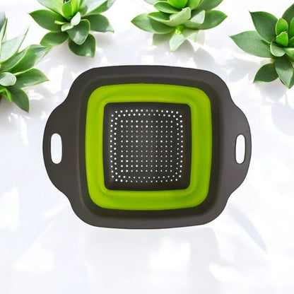 Collapsible Silicone Fruit & Veg Strainer