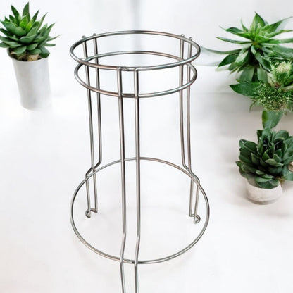 Stainless Steel Round Plant Stand
