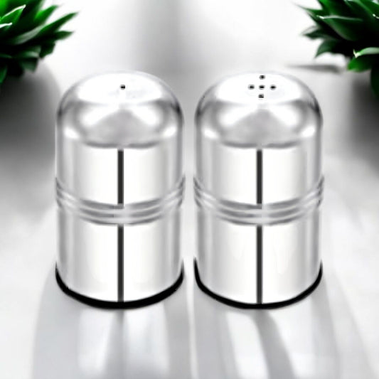 Stainless Steel Salt & Pepper Shaker Set