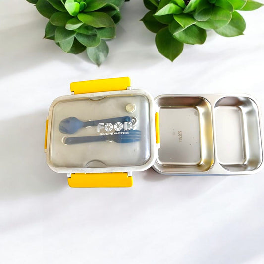 Stainless Steel Lunch Box with Spoon