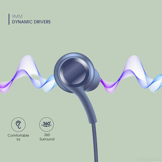 S8 Maxx Pro Wired Earphone With Inbuilt Mic
