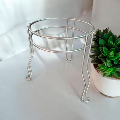 Compact Stainless Steel Plant Stand
