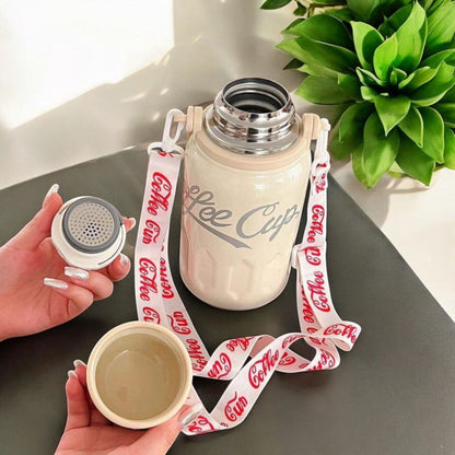 Water Bottle with Handle Lid 800ml