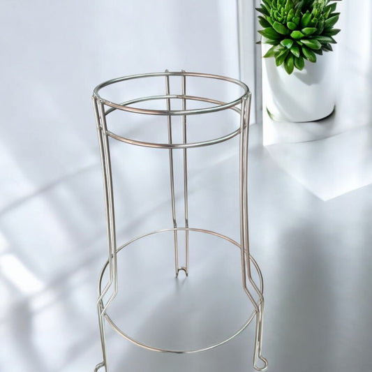 Stainless Steel Round Plant Stand